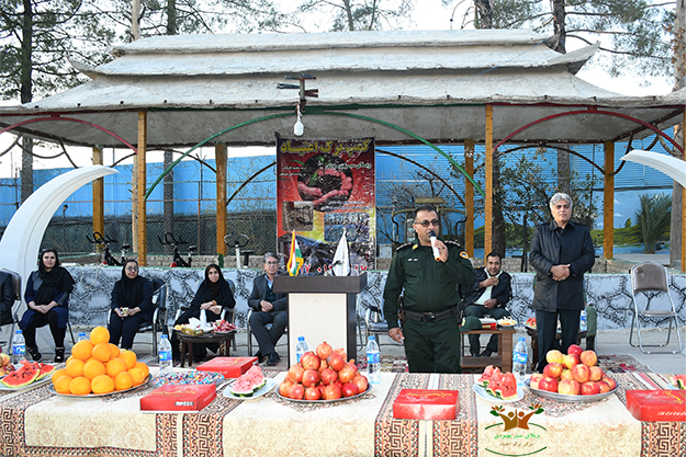 مراسم شب یلدا در ویلای سبز