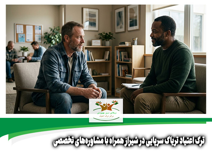 ترک اعتیاد تریاک سرپایی در شیراز