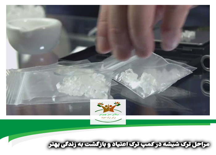 مراحل ترک شیشه در کمپ ترک اعتیاد شیراز