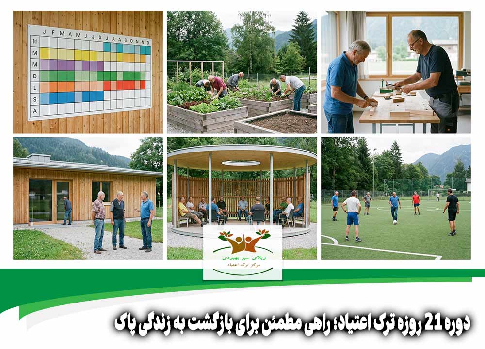 دوره 21 روزه ترک اعتیاد