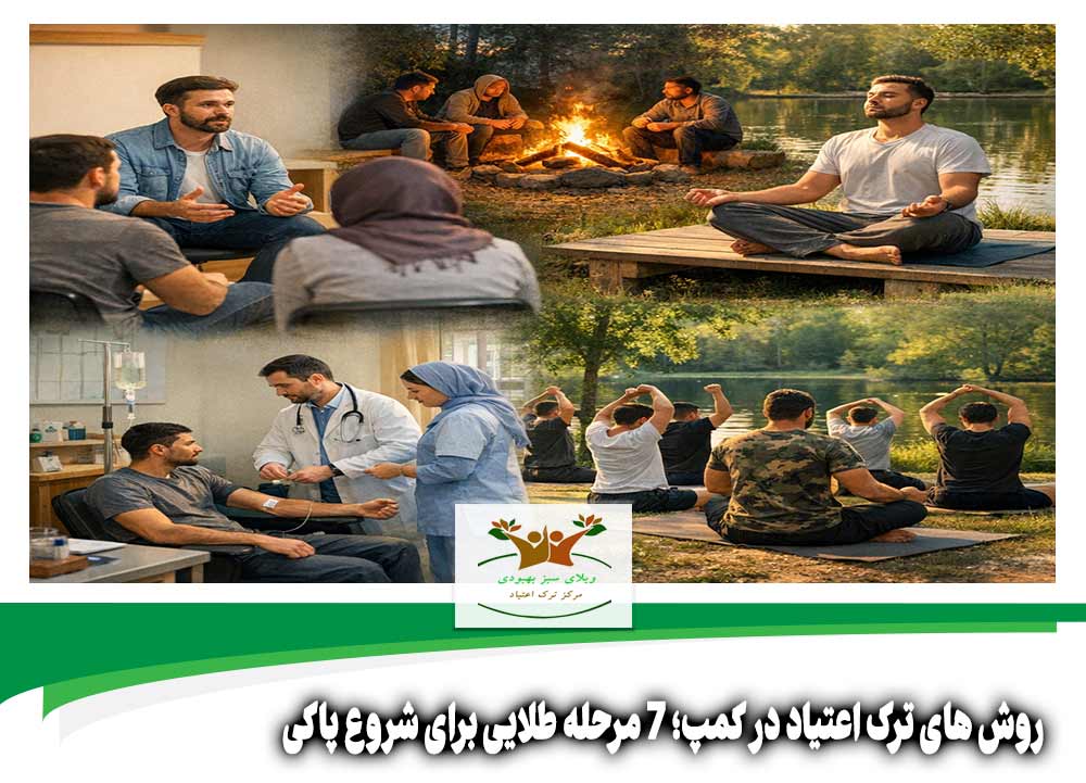 روش های ترک اعتیاد در کمپ