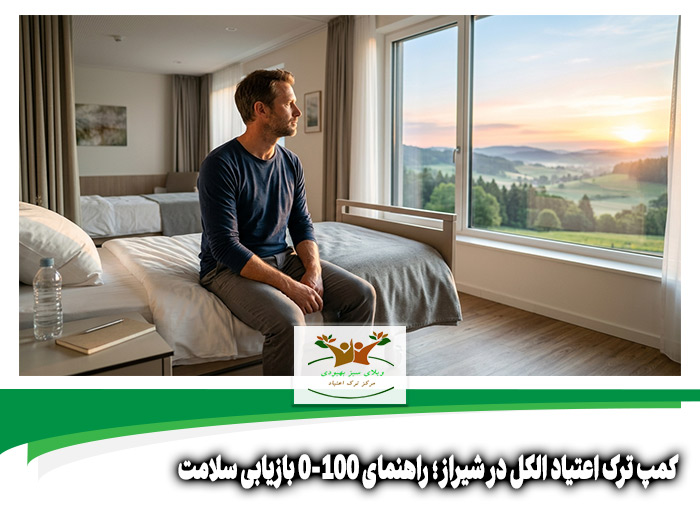 کمپ ترک اعتیاد الکل در شیراز
