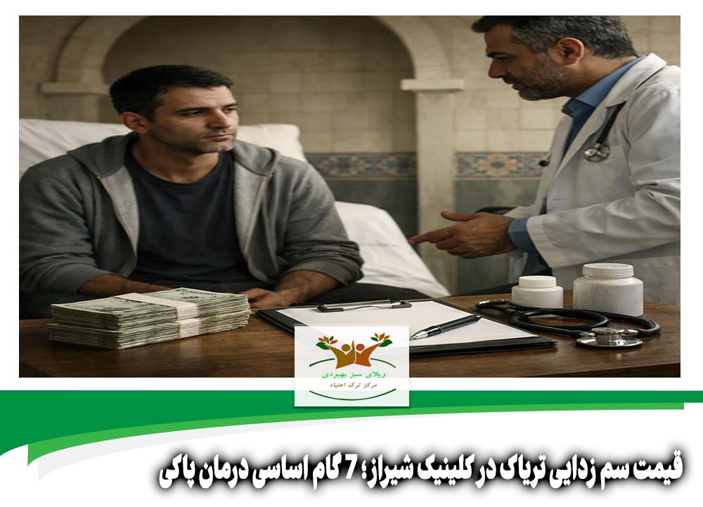 قیمت سم زدایی تریاک در کلینیک شیراز