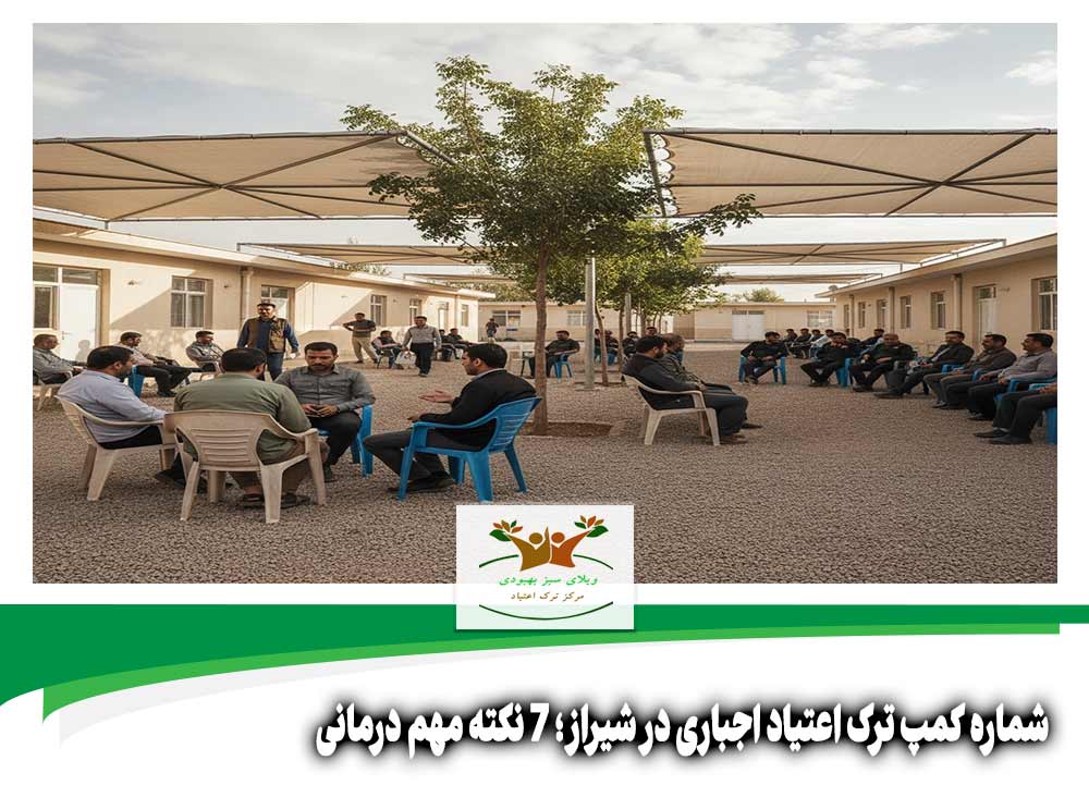 شماره کمپ ترک اعتیاد اجباری در شیراز
