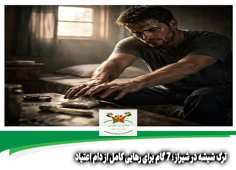 ترک شیشه در شیراز