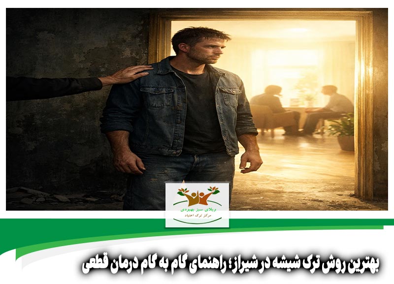 بهترین روش ترک شیشه در شیراز