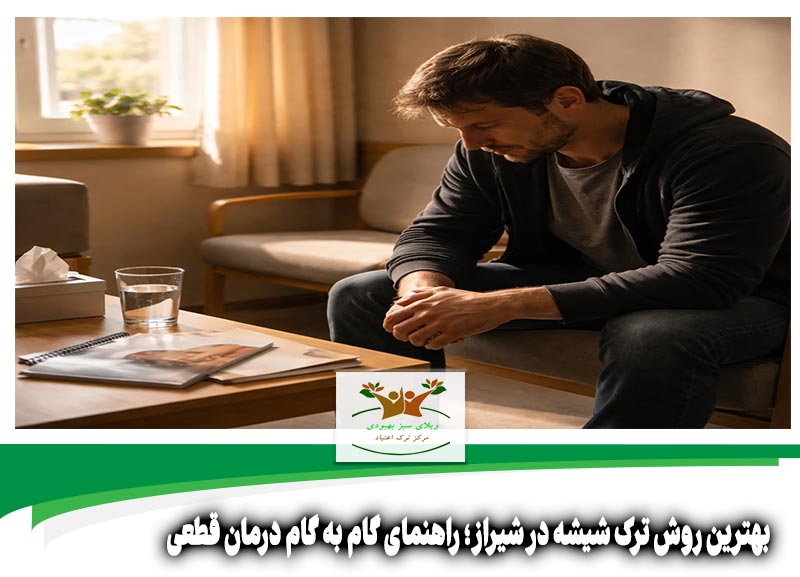 بهترین روش ترک شیشه در شیراز