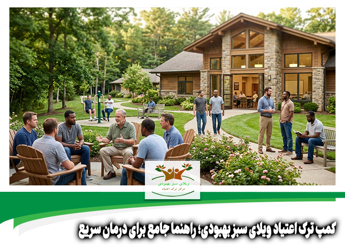 کمپ ترک اعتیاد ویلای سبز بهبودی