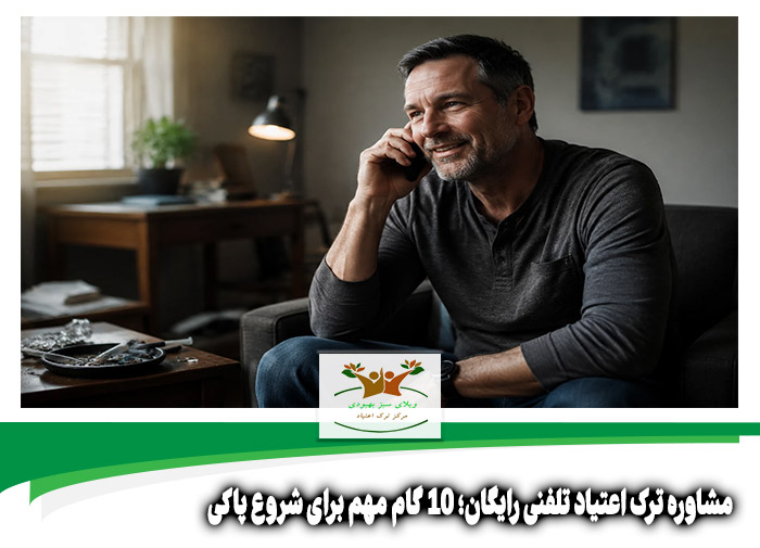 مشاوره ترک اعتیاد تلفنی رایگان