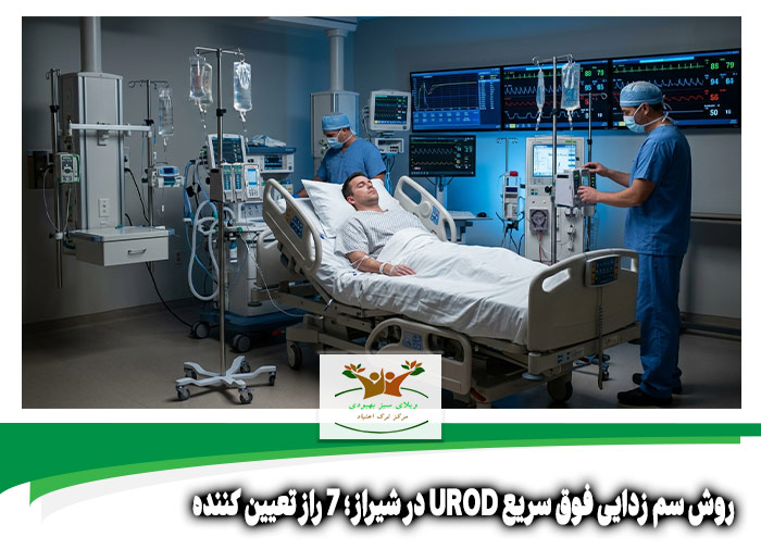 روش سم زدایی فوق سریع UROD در شیراز