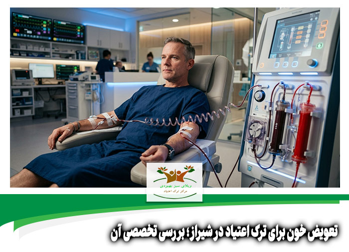 تعویض خون برای ترک اعتیاد در شیراز