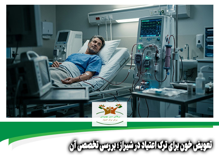 تعویض خون برای ترک اعتیاد در شیراز