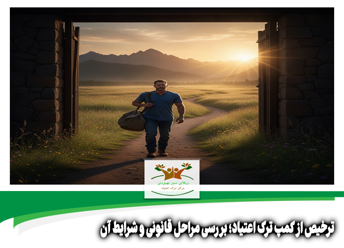 ترخیص از کمپ ترک اعتیاد