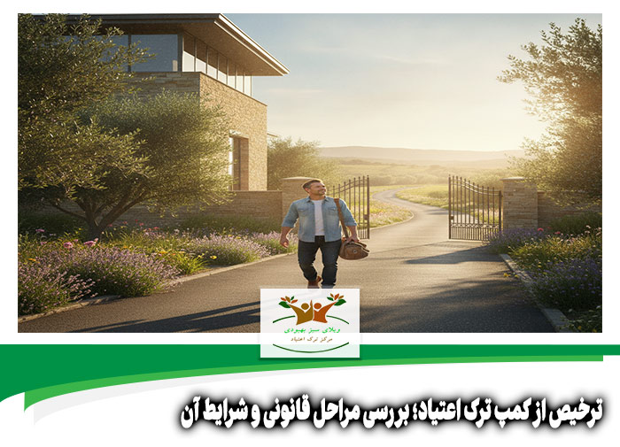 ترخیص از کمپ ترک اعتیاد