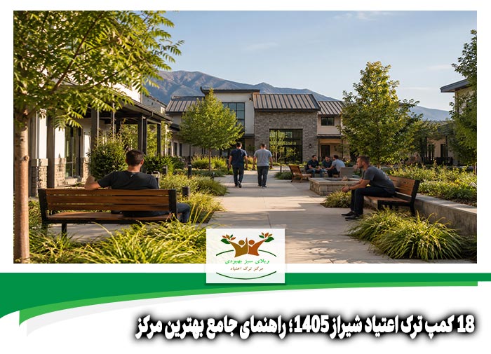 18 کمپ ترک اعتیاد شیراز 1405