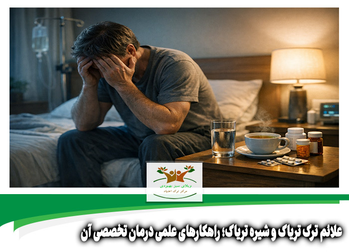 علائم ترک تریاک و شیره تریاک