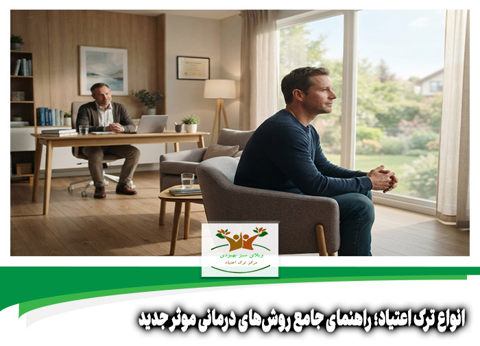 انواع ترک اعتیاد