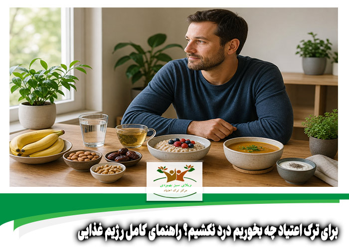 برای ترک اعتیاد چه بخوریم درد نکشیم