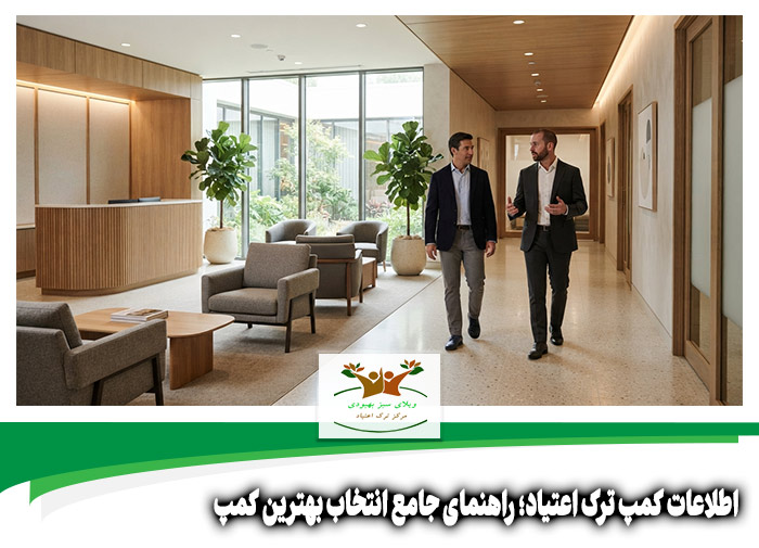 اطلاعات کمپ ترک اعتیاد