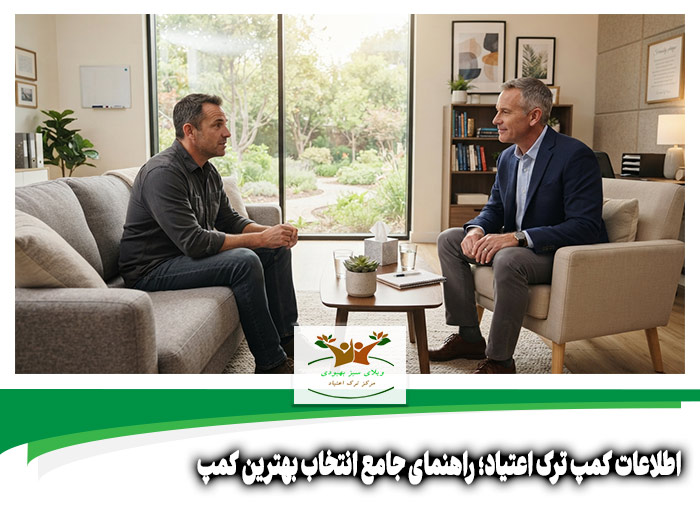 اطلاعات کمپ ترک اعتیاد