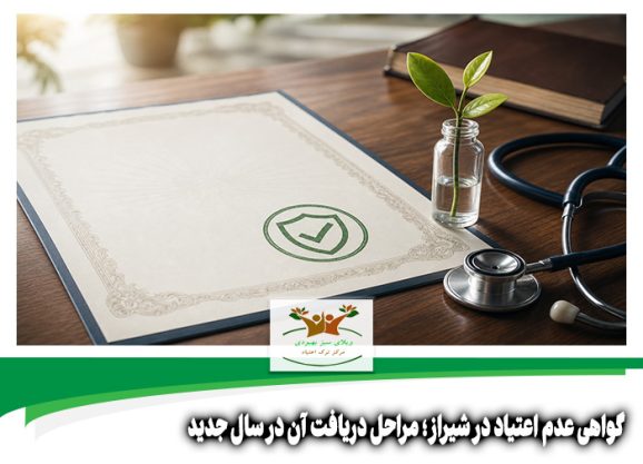 گواهی عدم اعتیاد در شیراز