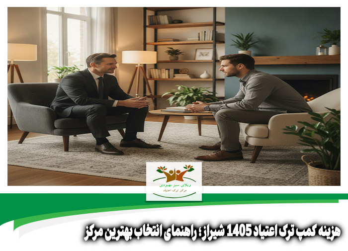هزینه کمپ ترک اعتیاد 1405 شیراز
