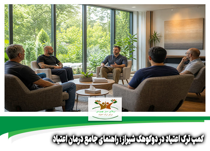 کمپ ترک اعتیاد در دوکوهک شیراز
