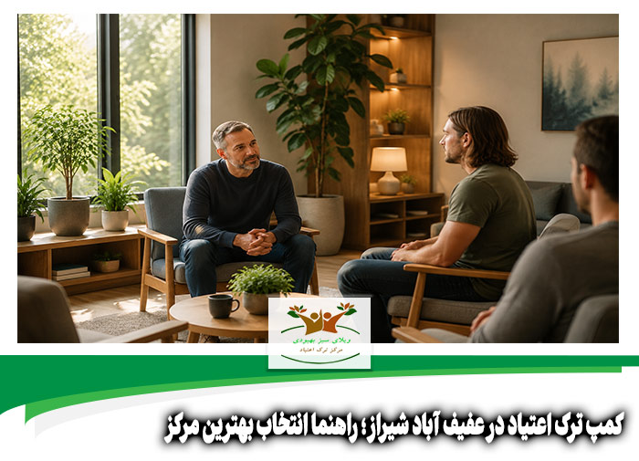کمپ ترک اعتیاد در عفیف آباد شیراز