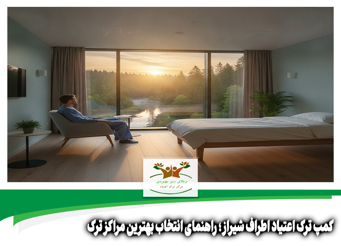 کمپ ترک اعتیاد اطراف شیراز