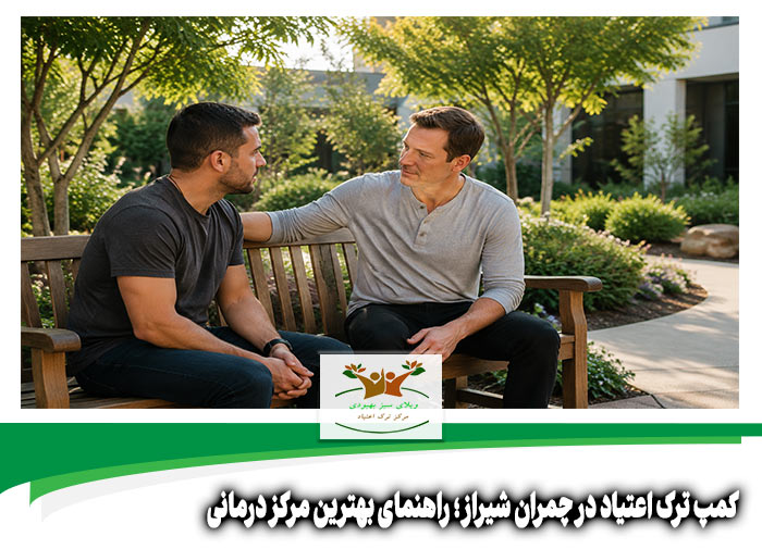 کمپ ترک اعتیاد در چمران شیراز