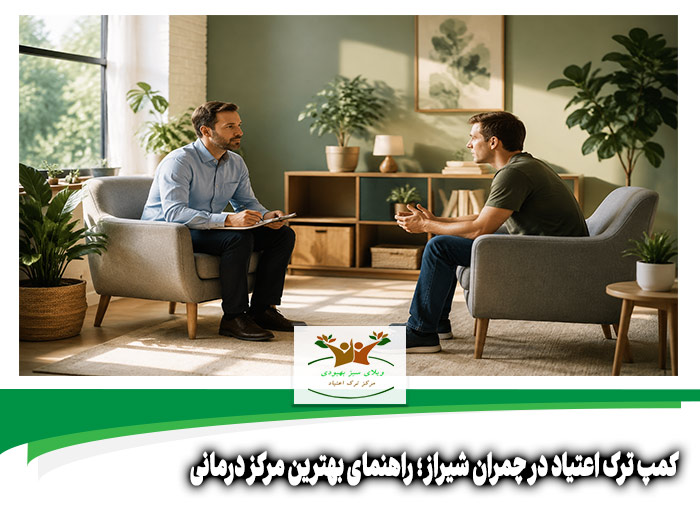کمپ ترک اعتیاد در چمران شیراز