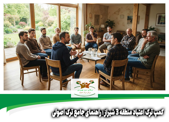 کمپ ترک اعتیاد منطقه 3 شیراز