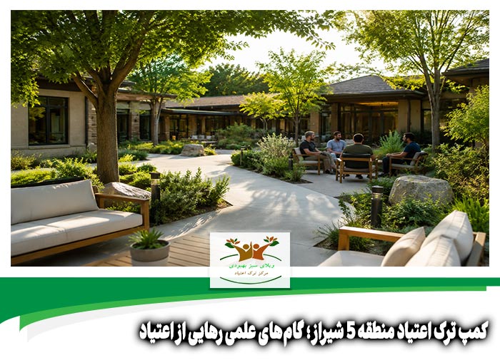کمپ ترک اعتیاد منطقه 5 شیراز