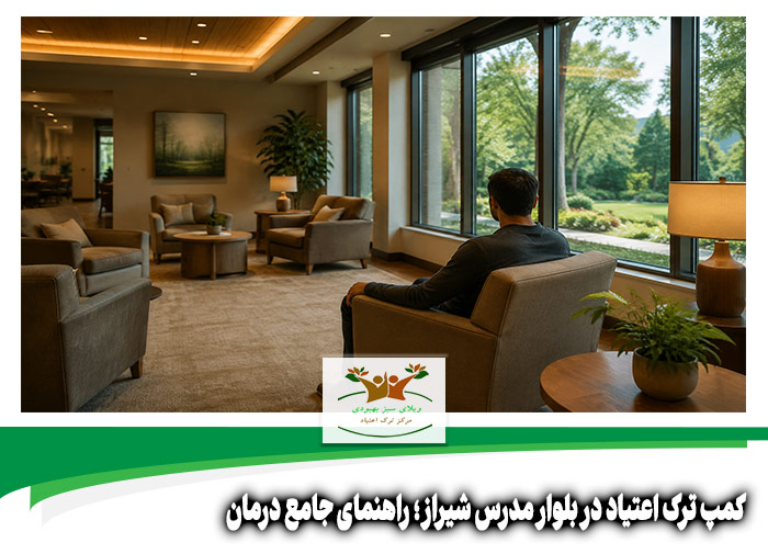 کمپ ترک اعتیاد در بلوار مدرس شیراز