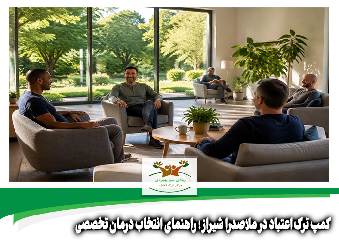 کمپ ترک اعتیاد در ملاصدرا شیراز