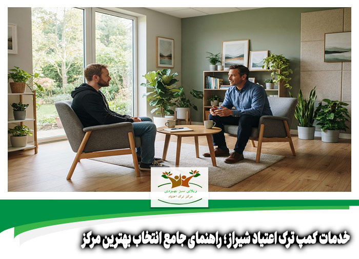 خدمات کمپ ترک اعتیاد شیراز