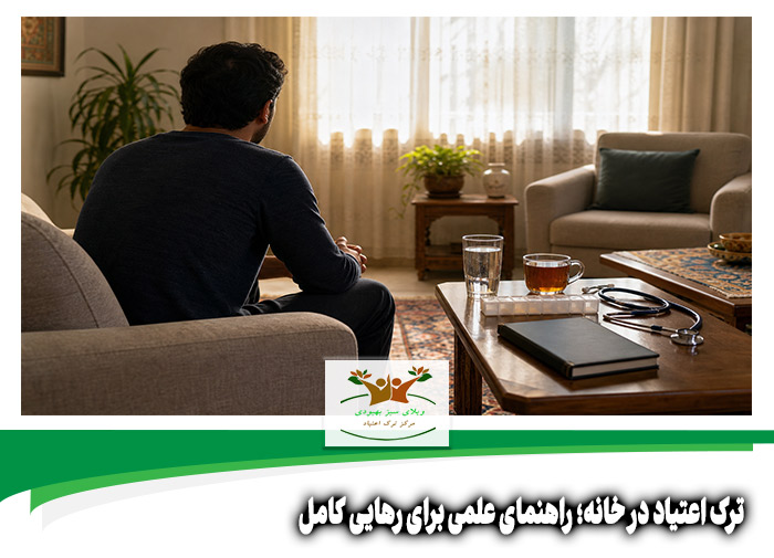 ترک اعتیاد در خانه