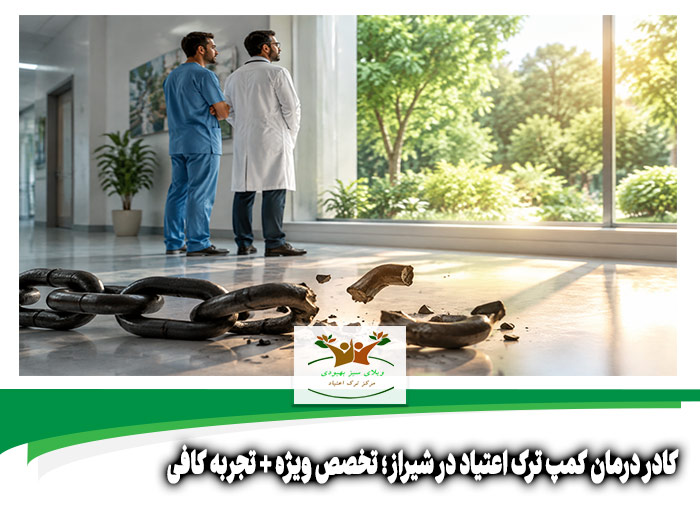 کادر درمان کمپ ترک اعتیاد در شیراز