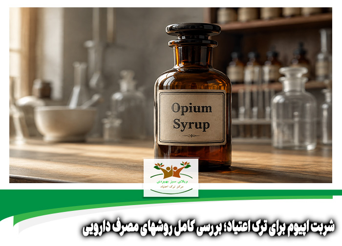 شربت اپیوم برای ترک اعتیاد