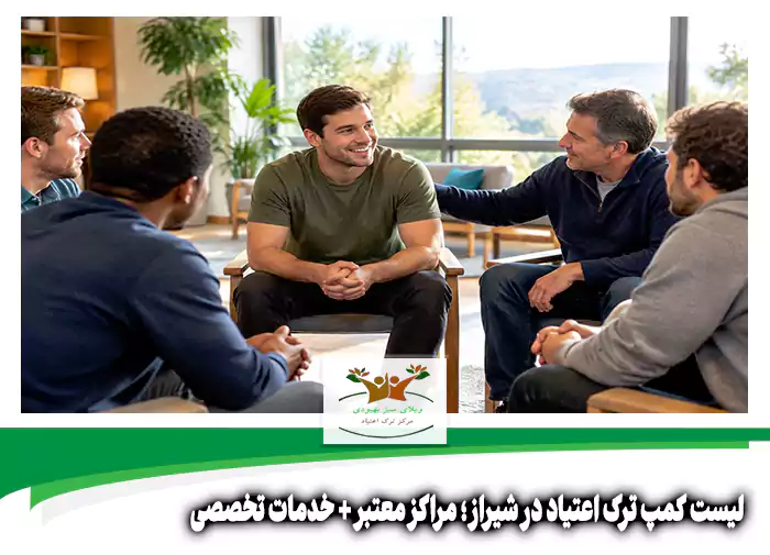 لیست کمپ ترک اعتیاد در شیراز